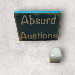 Opalite Crystal Cube, 1.25 inch